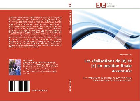 Les réalisations de [e] et [¿] en position finale accentuée