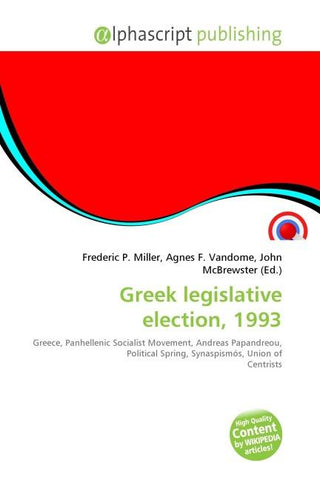 Greek legislative election, 1993