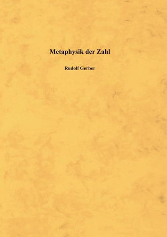Metaphysik der Zahl
