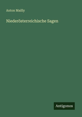 Niederösterreichische Sagen