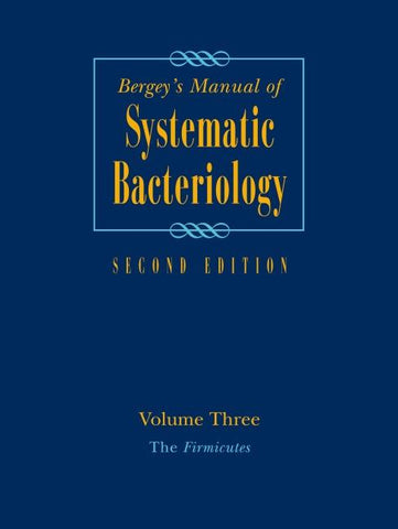 Bergey's Manual of Systematic Bacteriology