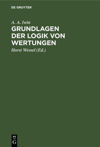 Grundlagen der Logik von Wertungen