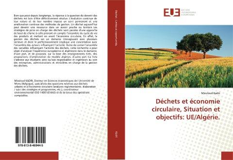 Déchets et économie circulaire, Situation et objectifs: UE/Algérie.