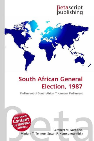 South African General Election, 1987