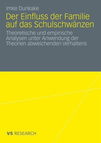Der Einfluss der Familie auf das Schulschwänzen