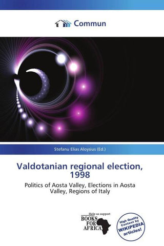 Valdotanian regional election, 1998