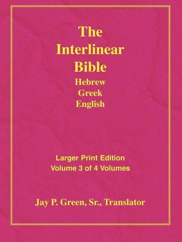 Larger Print Bible-Il-Volume 3