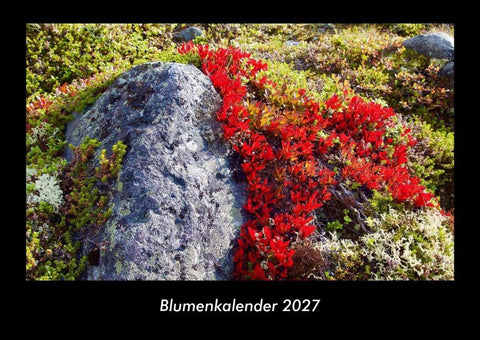 Blumenkalender 2027 Fotokalender DIN A3