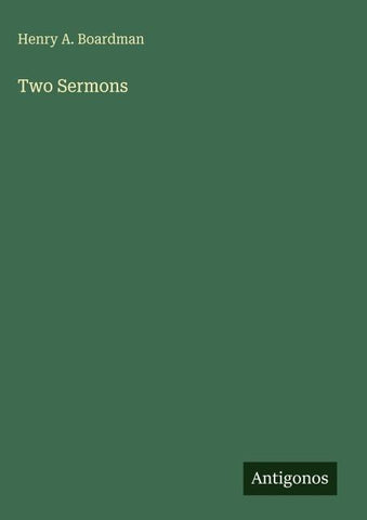 Two Sermons