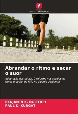 Abrandar o ritmo e secar o suor