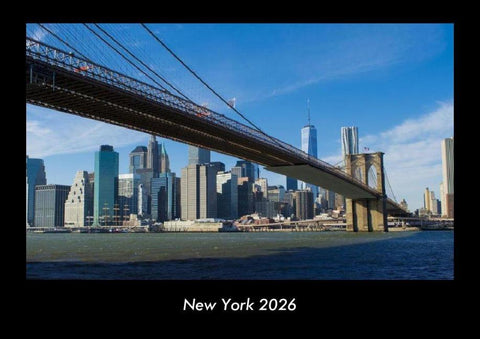 New York 2026 Fotokalender DIN A3