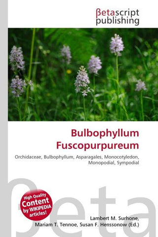 Bulbophyllum Fuscopurpureum