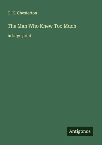The Man Who Knew Too Much