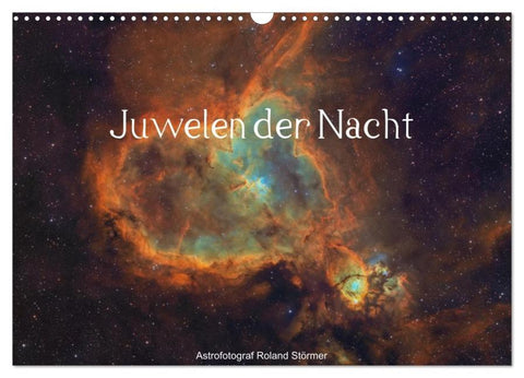 Juwelen der Nacht (Wandkalender 2026 DIN A3 quer), CALVENDO Monatskalender