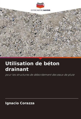 Utilisation de béton drainant