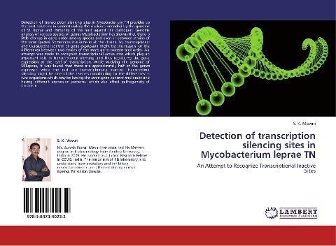 Detection of transcription silencing sites in Mycobacterium leprae TN