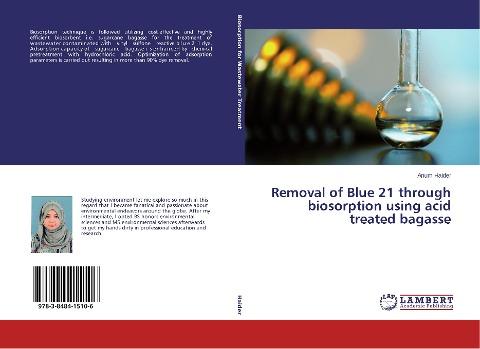 Removal of Blue 21 through biosorption using acid treated bagasse