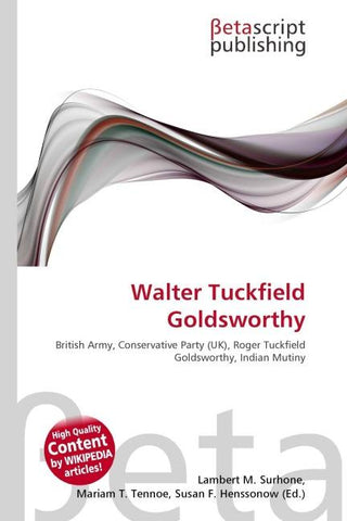 Walter Tuckfield Goldsworthy