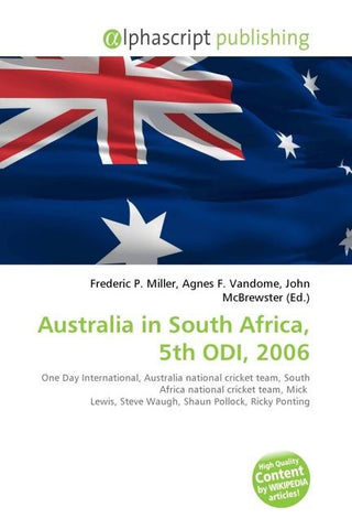 Australia in South Africa, 5th ODI, 2006