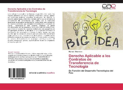 Derecho Aplicable a los Contratos de Transferencia de Tecnología