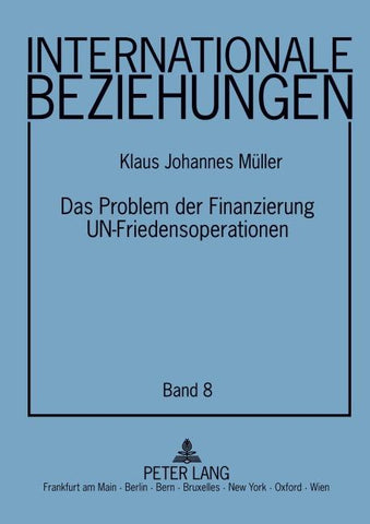 Das Problem der Finanzierung von UN-Friedensoperationen