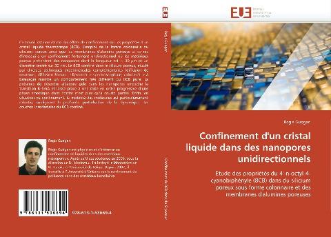 Confinement d''un cristal liquide dans des nanopores unidirectionnels