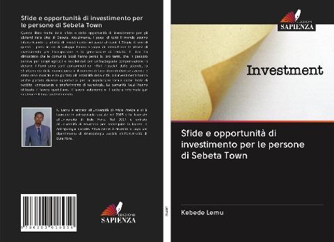 Sfide e opportunità di investimento per le persone di Sebeta Town