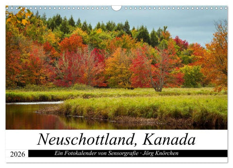 Neuschottland, Kanada (Wandkalender 2026 DIN A3 quer), CALVENDO Monatskalender
