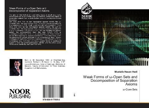 Weak Forms of ¿-Open Sets and Decomposition of Separation Axioms