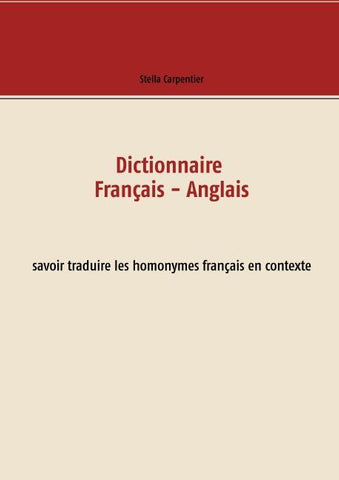 Dictionnaire Français - Anglais
