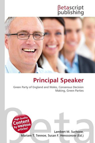 Principal Speaker
