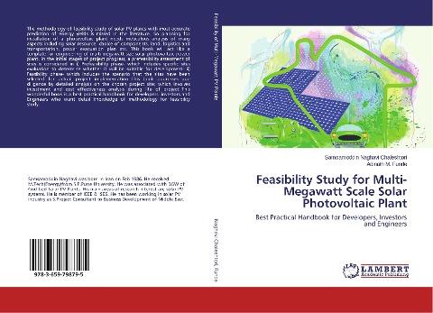 Feasibility Study for Multi-Megawatt Scale Solar Photovoltaic Plant