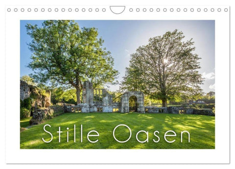 Stille Oasen (Wandkalender 2026 DIN A4 quer), CALVENDO Monatskalender