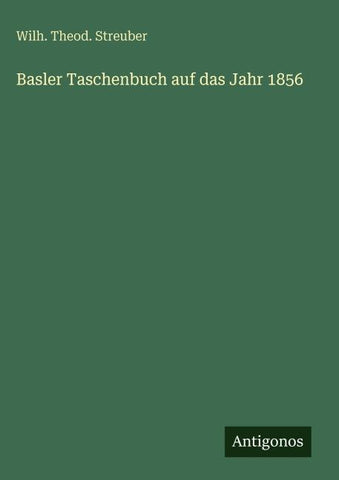 Basler Taschenbuch auf das Jahr 1856