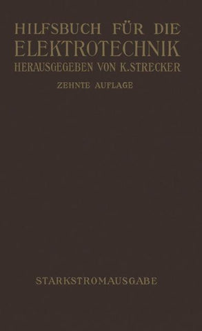 Hilfsbuch für die Elektrotechnik
