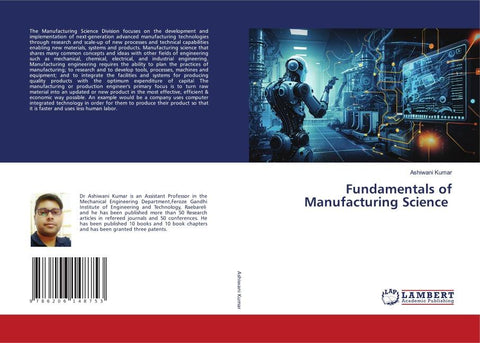 Fundamentals of Manufacturing Science