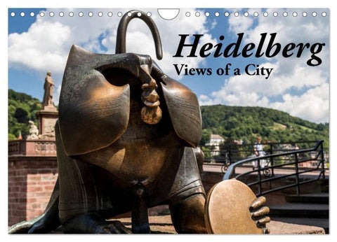 Heidelberg - Views of a City (Wall Calendar 2026 DIN A4 landscape), CALVENDO 12 Month Wall Calendar