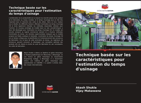 Technique basée sur les caractéristiques pour l'estimation du temps d'usinage