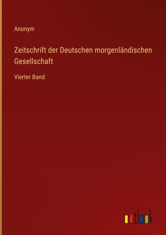 Zeitschrift der Deutschen morgenländischen Gesellschaft
