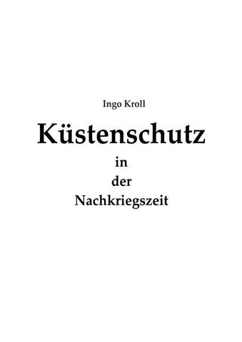 Küstenschutz in der Nachkriegszeit