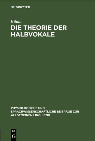 Die Theorie der Halbvokale