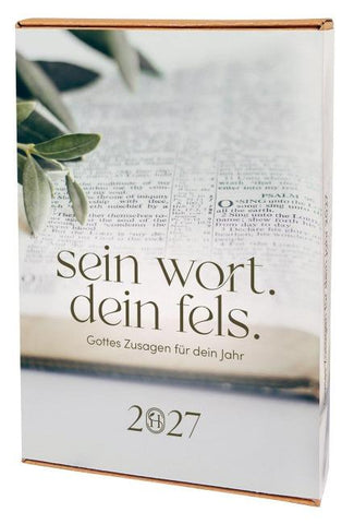 Sein Wort. Dein Fels. 2027