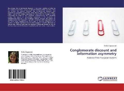 Conglomerate discount and information asymmetry