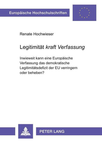 Legitimität 'kraft Verfassung'