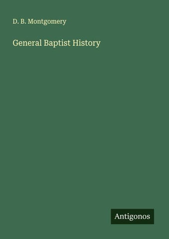 General Baptist History