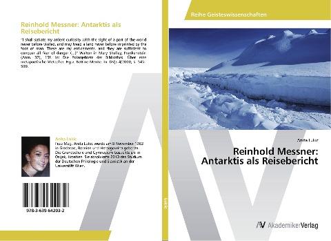 Reinhold Messner: Antarktis als Reisebericht