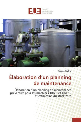 Élaboration d'un planning de maintenance