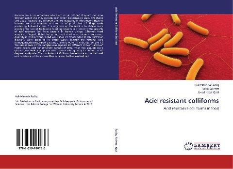 Acid resistant colliforms
