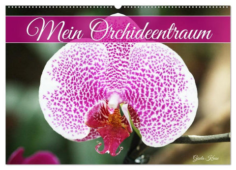 Mein Orchideentraum (Wandkalender 2026 DIN A2 quer), CALVENDO Monatskalender