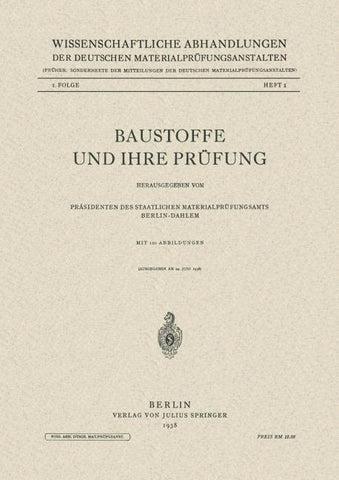 Baustoffe und Ihre Prüfung